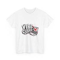 Vibe Coded - Grunge Stencil Tee