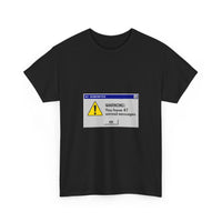 47 Unread Messages - Retro Error Dialog Tee