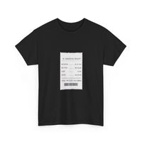 AI Generated Receipt - Itemized Developer Tee