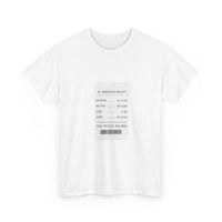 AI Generated Receipt - Itemized Developer Tee