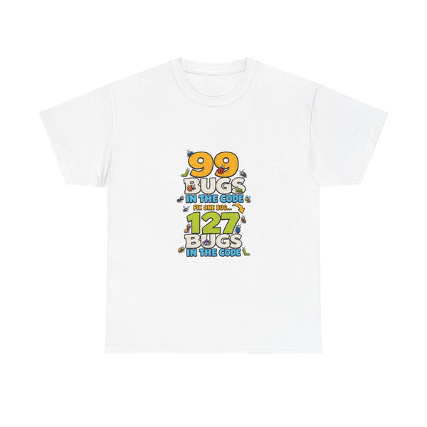 99 Bugs in the Code - Counting Song Parody Tee