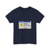 47 Unread Messages - Retro Error Dialog Tee