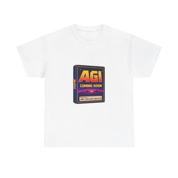 AGI Coming Soon (TM) - Retro Software Box Tee