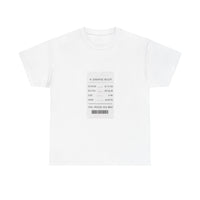 AI Generated Receipt - Itemized Developer Tee