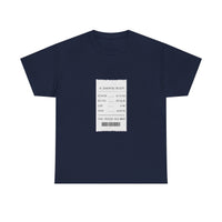 AI Generated Receipt - Itemized Developer Tee