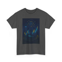 T-Shirt — 'Wall St.' Crypto Candlestick Chart Tech Stock Market Tee