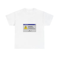 47 Unread Messages - Retro Error Dialog Tee