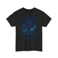 T-Shirt — 'Wall St.' Crypto Candlestick Chart Tech Stock Market Tee