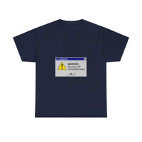 47 Unread Messages - Retro Error Dialog Tee