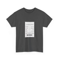 AI Generated Receipt - Itemized Developer Tee