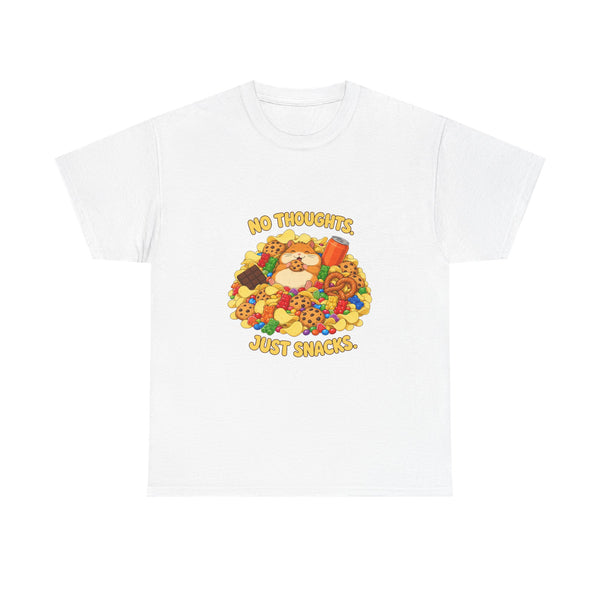 No Thoughts. Just Snacks. - Snack Pile Tee