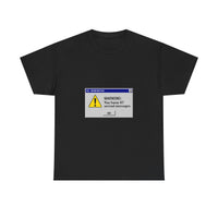 47 Unread Messages - Retro Error Dialog Tee