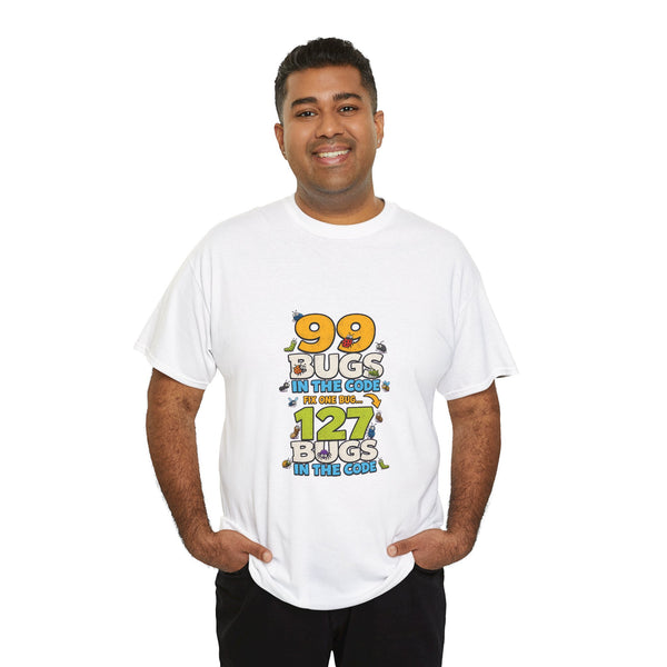99 Bugs in the Code - Counting Song Parody Tee