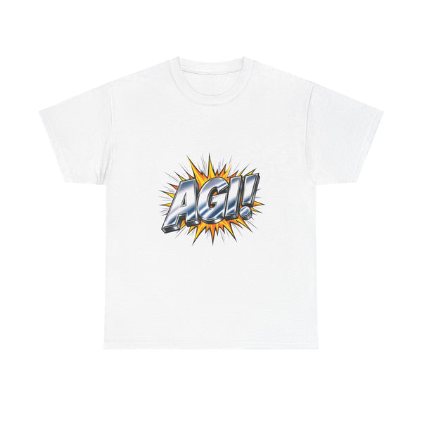 AGI! - Chrome Comic Burst Tee