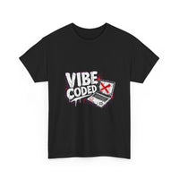 Vibe Coded - Grunge Stencil Tee