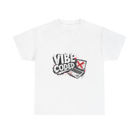 Vibe Coded - Grunge Stencil Tee