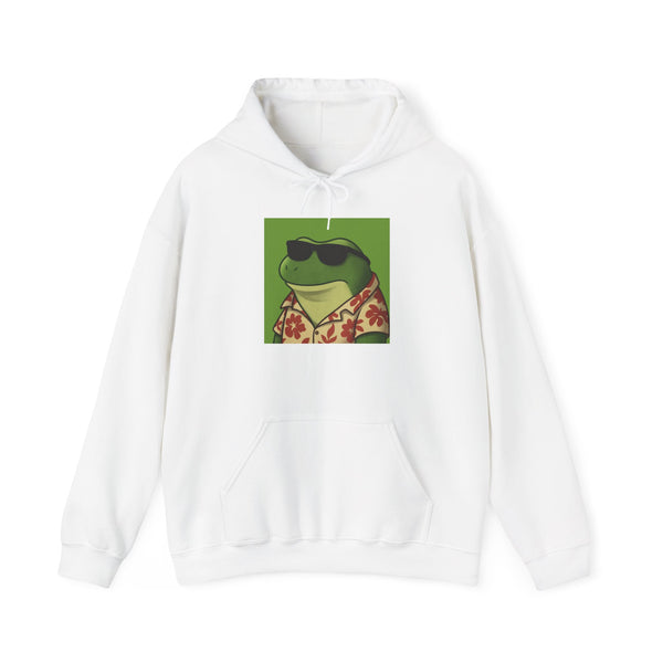 Cool Froge Hoodie - Chill Vibe Unisex Heavy Blend Sweatshirt