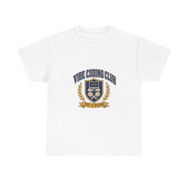 Vibe Coding Club - Est. 0 Users Varsity Tee